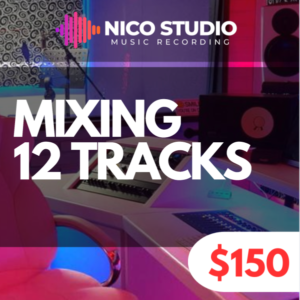 Mix and mastering 12 tracks