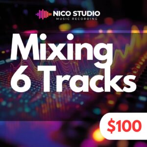 Mix and mastering 6 tracks