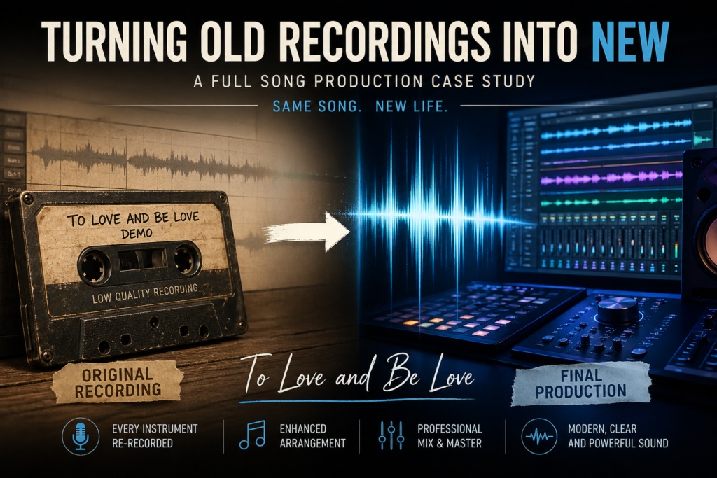 Turn a bad recording into professional song